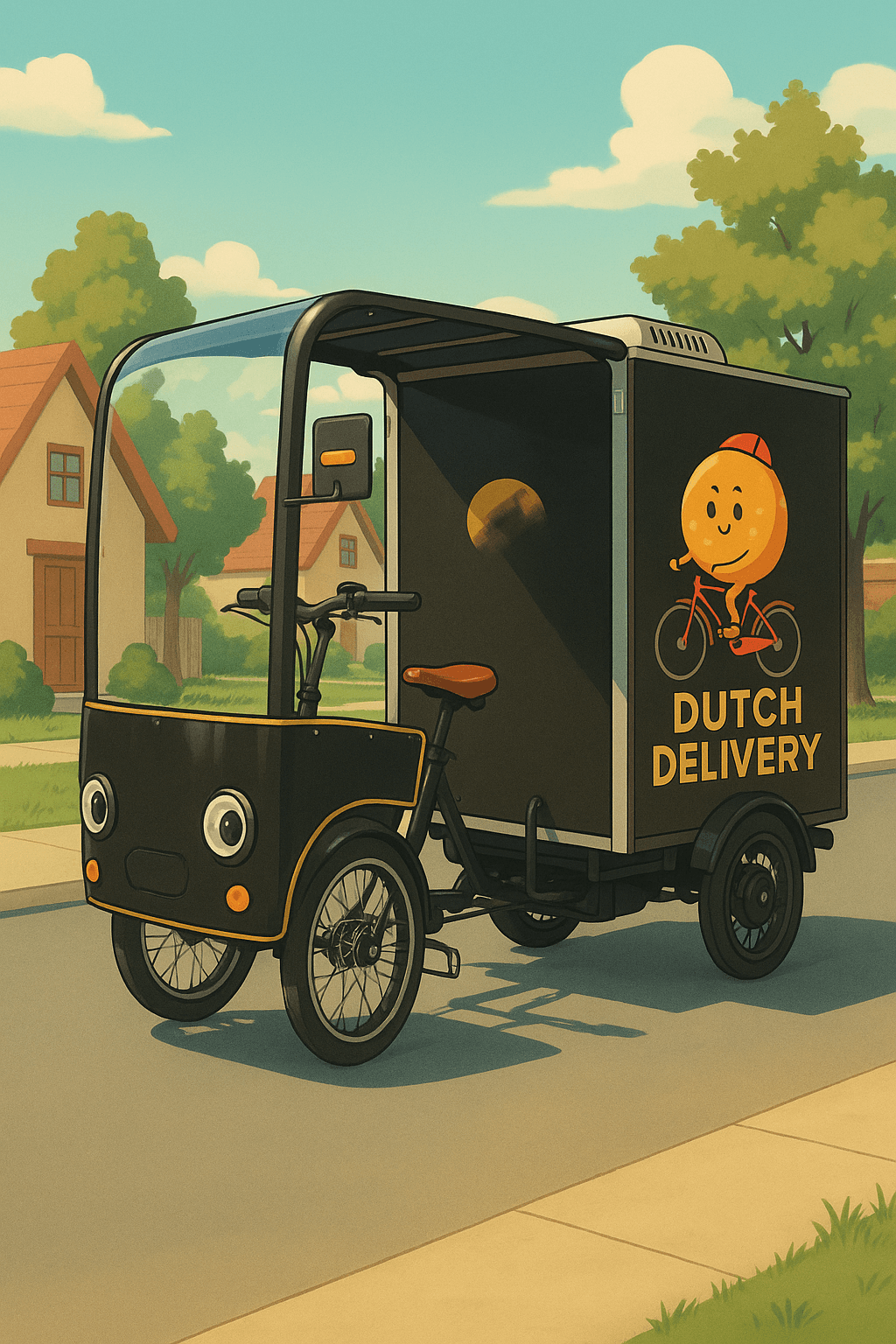 Custom cargo e-bikes for Dutch Delivery